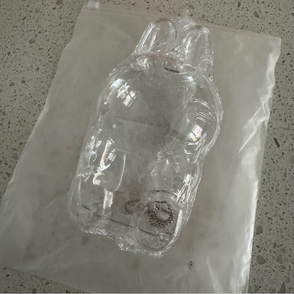 Labubu Have A Seat Clear Acrylic Case - Picture 2 of 2